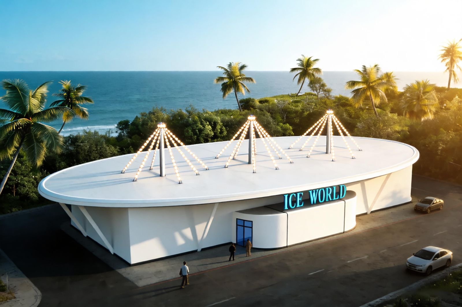 AbaCore breaks ground for ‘Ice World’ attraction at Montemaria