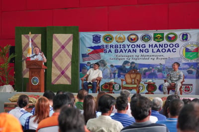 DND, Nolcom deliver farm aid, medical services in Pangasinan