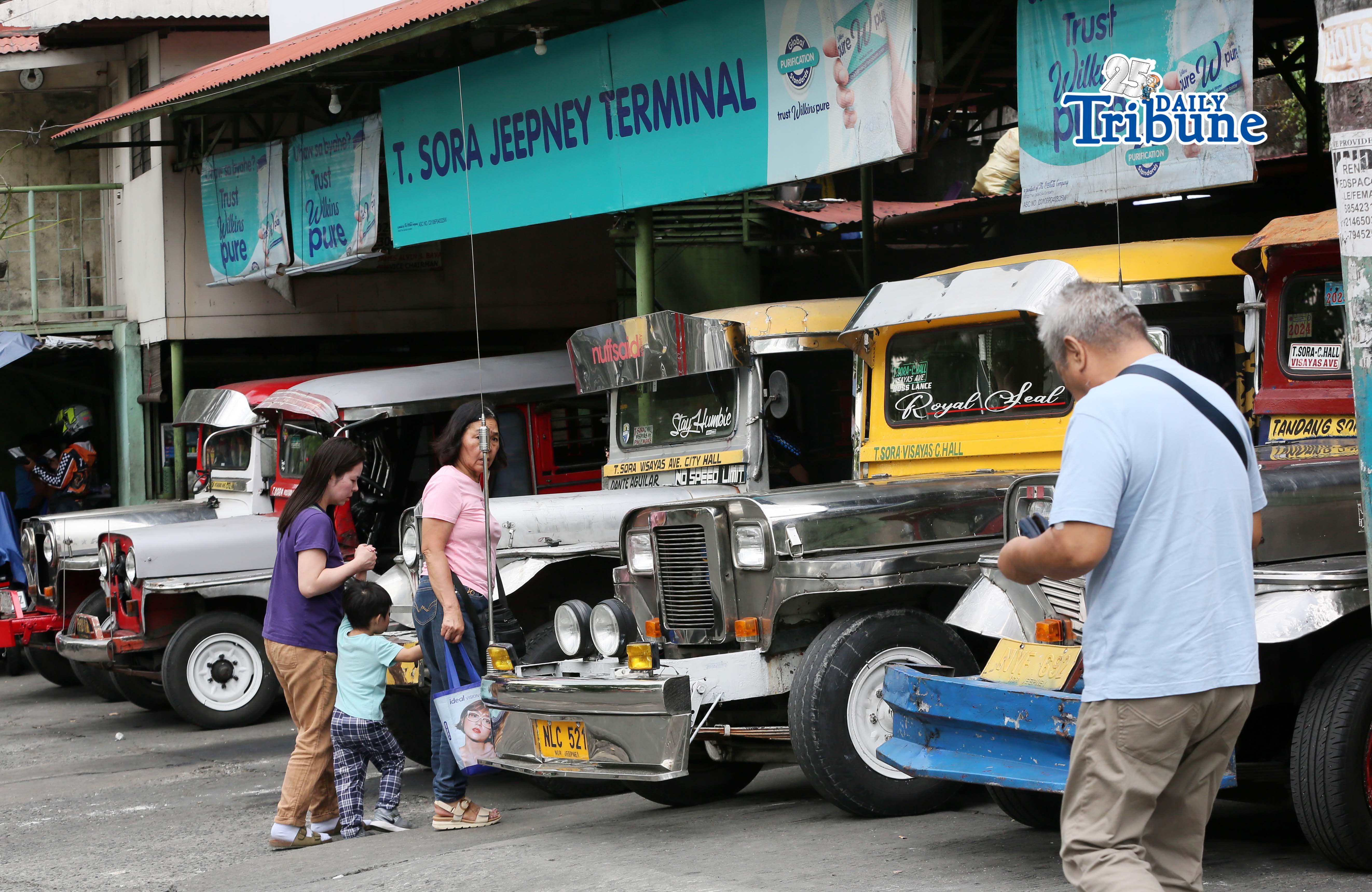 A jeepney terminal