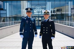 Two PMA cadets graduate from Japan National Defense Academy