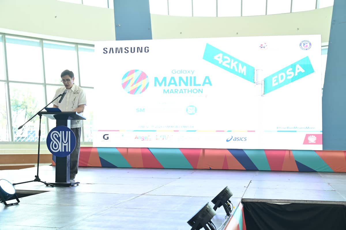 SM Supermalls president Steven Tan looked back at the beginning of the partnership between SM and Runrio, now running for 20 years.