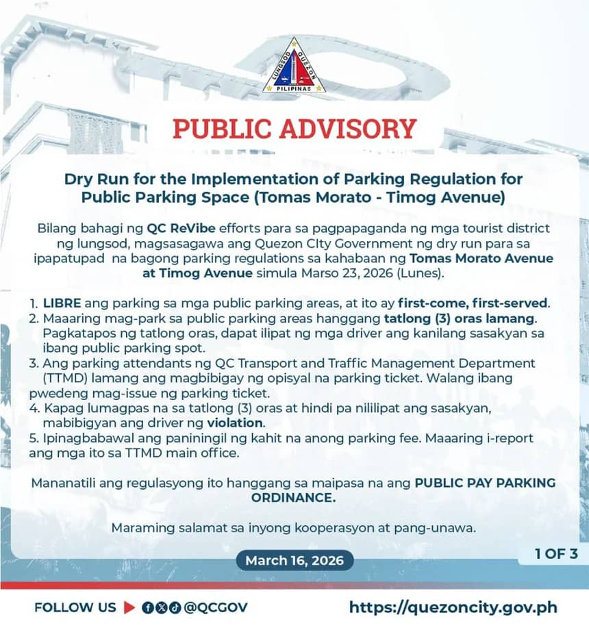 courtesy of QC Government/ Social Media Page