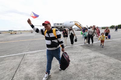 Marcos misses return of repatriates anew