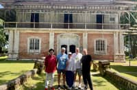 FIRST Lady Liza Marcos funds the restoration of the Aniceto Lacson heritage house (from left) ELG, Ken and Raquel, Pons Balcells and Pål Larsen.