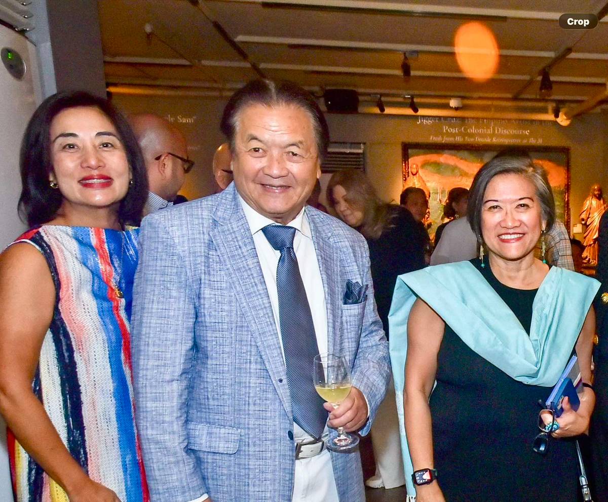MALU Gamboa, Philip Cruz and Tess Rances.