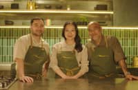 Highlands Gold Brand Ambassadors (L to R): Chef Francis Tolentino, Chef Amanda Hao and Chef JP Anglo