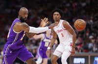 LEBRON James delivers 30 points as the Los Angeles Lakers beat the Houston Rockets, 124-116, for a seven-game winning streak in the NBA.