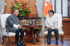 Bhutan leader marks first Malacañang visit