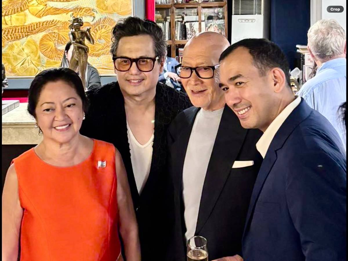 FIRST Lady Liza Araneta-Marcos, Derek Flores, Ernest Escaler and Jaime Ponce de Leon.