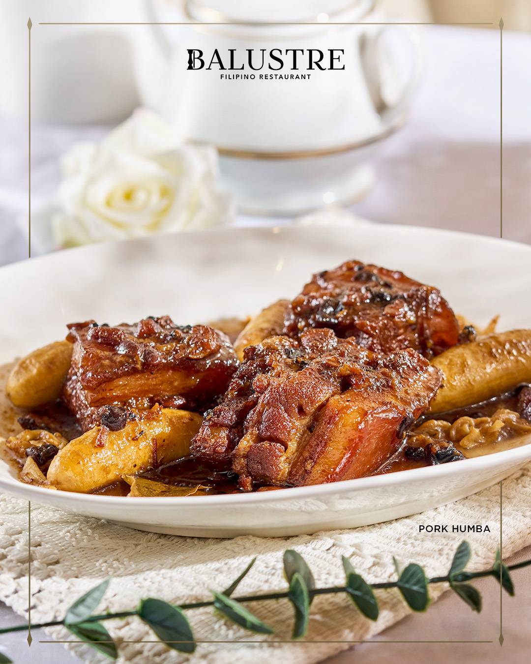 PORK Humba, a Visayan classic made up of pork belly and sweet bananas.