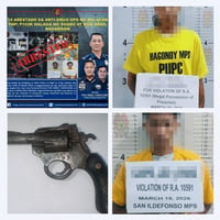 15 arrested in Bulacan; P102K shabu, 5 guns seized