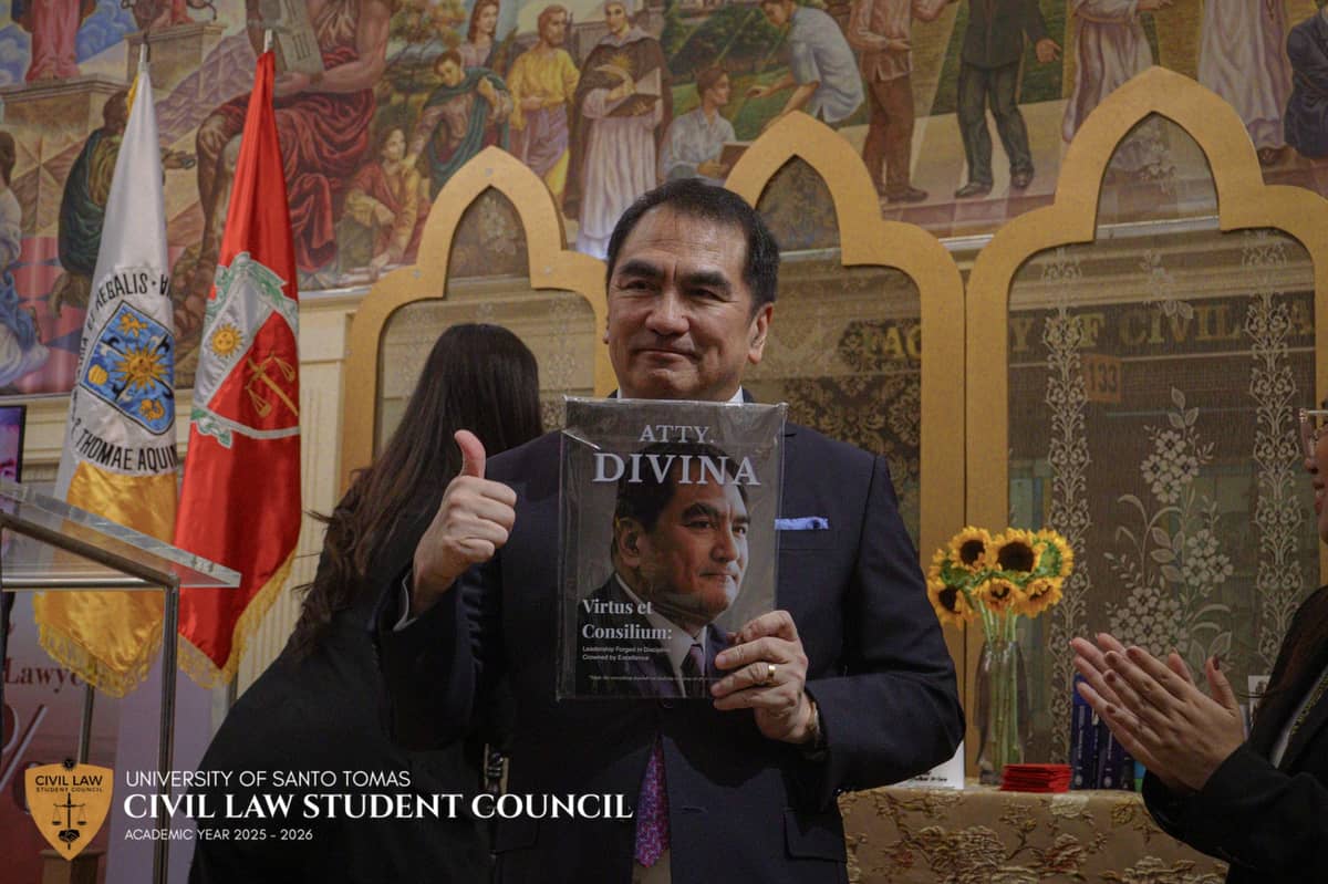DIVINA encouraged students to view legal studies not just as a step toward licensure, but as a dedicated profession rooted in service, competence and ethical responsibility.