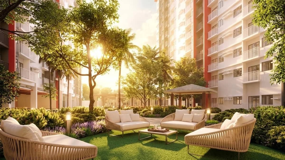 THE integration of nature and design creates a calm environment for residents.