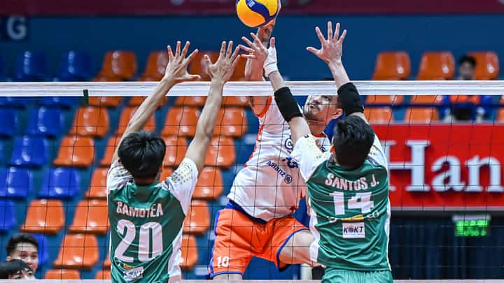 GIAN Glorioso and Criss Cross inch closer to an elimination round sweep following a 25-17, 25-14, 25-12 win over VNS Always Bright Laticrete in the 2026 Spikers’ Turf Open Conference Friday at the Filoil Centre.