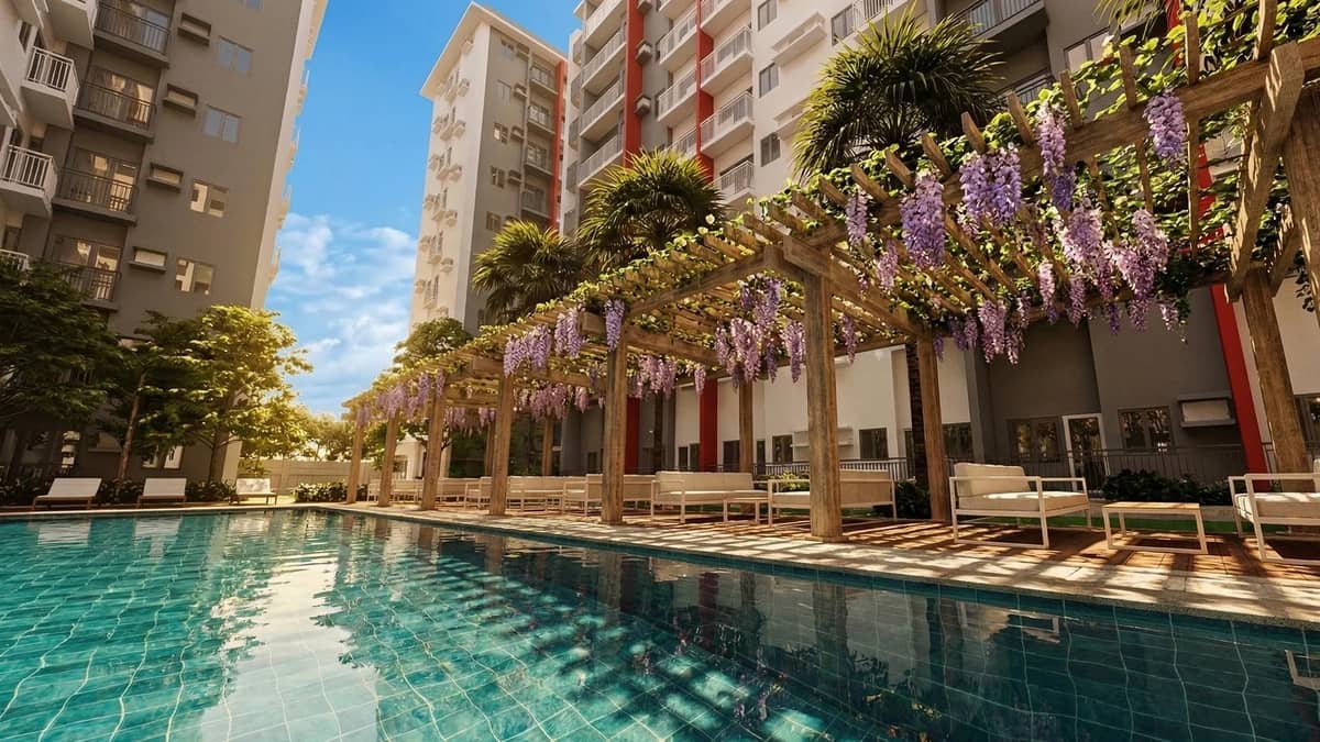 BLOOM Residences has intentional open spaces and resort-style amenities.