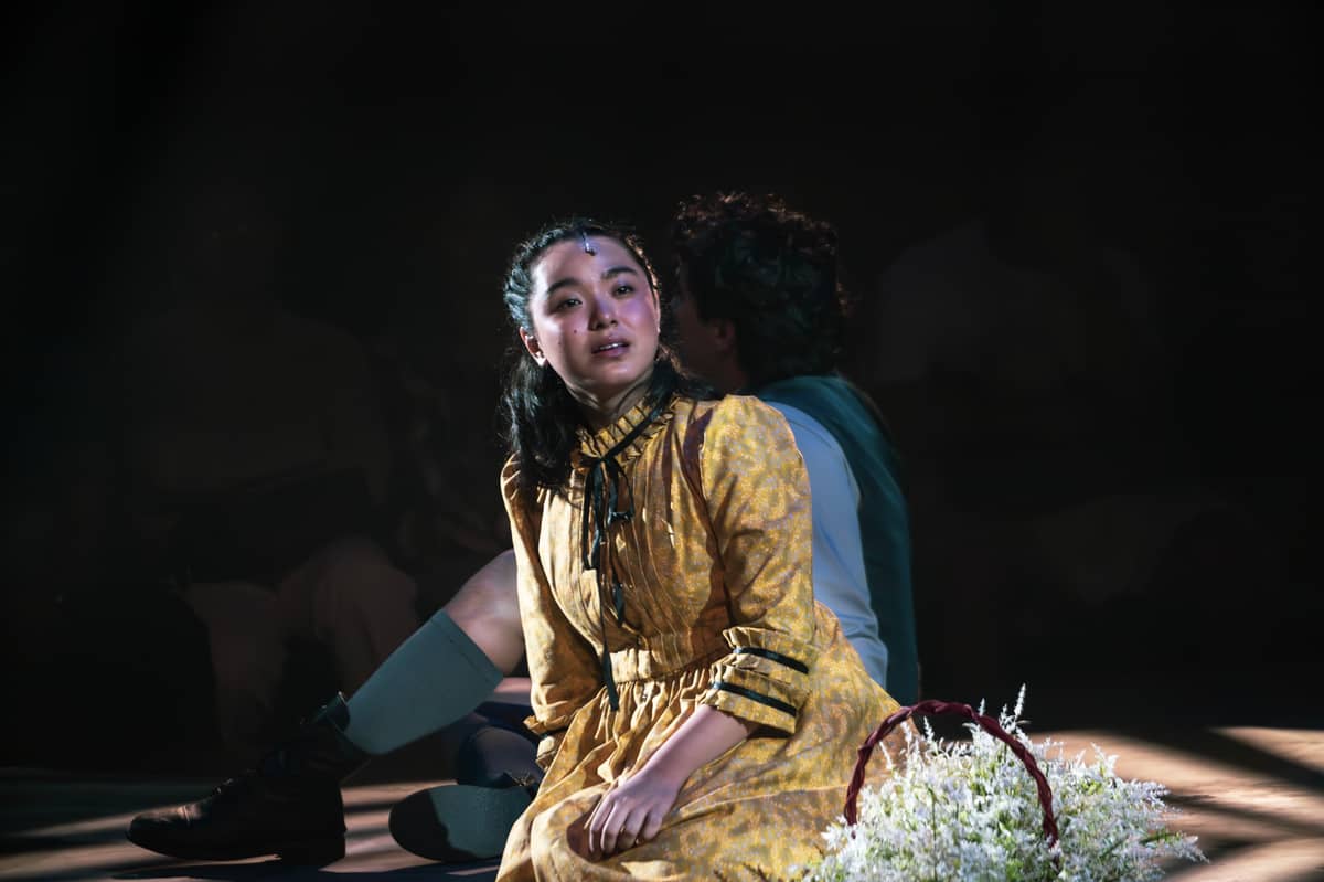 Sheena Belarmino shows a deep understanding of her character Wendla, who navigates her sexual awakening while still holdng space for the innocence of her youth.
