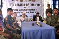 2 more Sulu villages declared ‘gun-free’ after weapons surrender