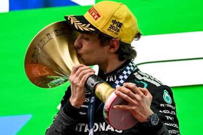 Smells like teen spirit: Antonelli says ‘big dream’ came true with maiden GP win
