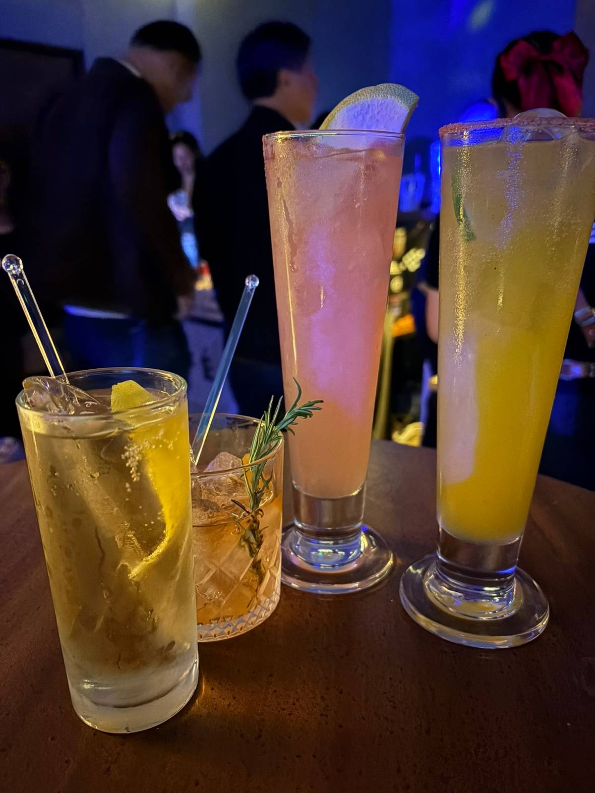 TRANSIT 5915's signature cocktails.