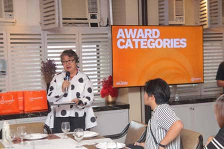 MFPI’s Maya Estrada gave the media a preview of the Ang MUSEO awards submission portal, while explaining the categories and eligibility terms. Visit museumfoundationph.org to nominate your cultural champions.