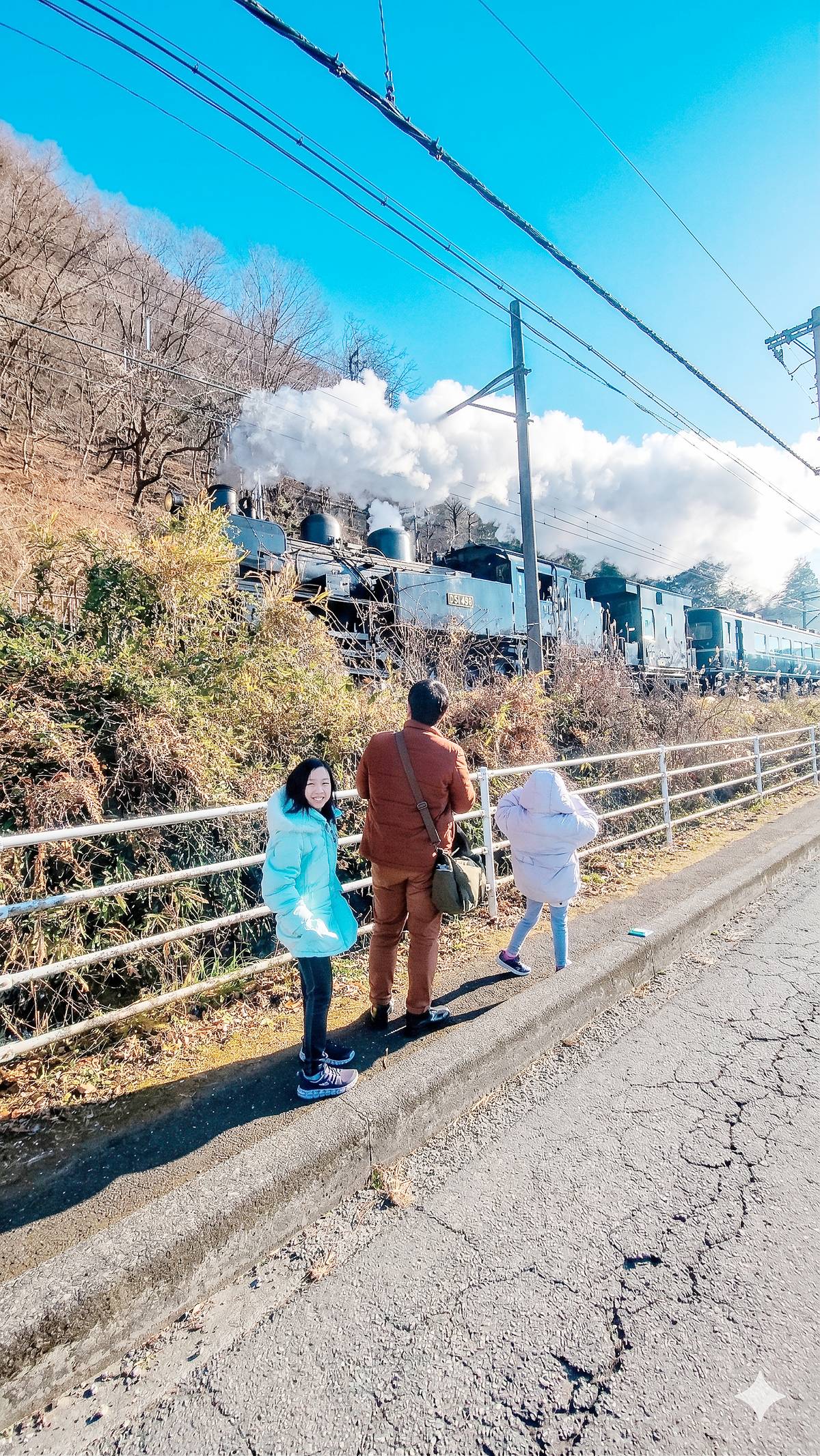 JAPAN’s last steam train.