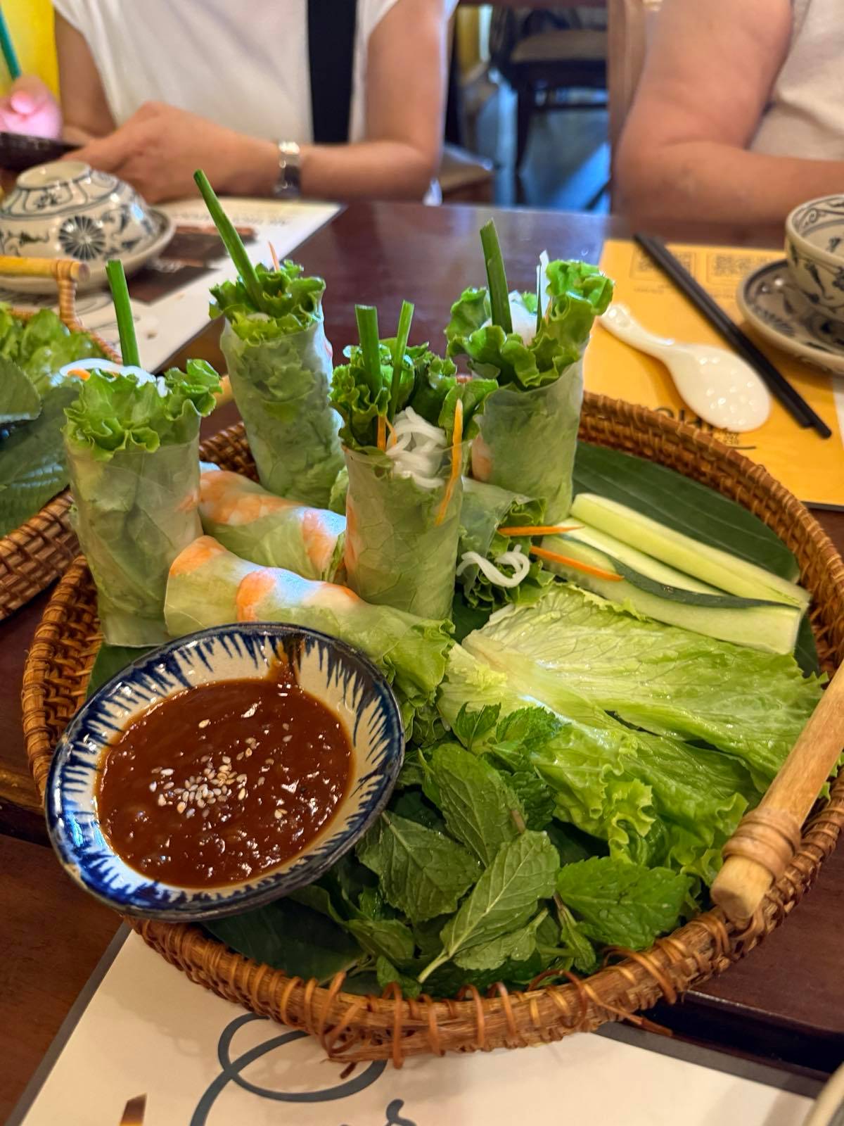 SAVOR the cuisine.