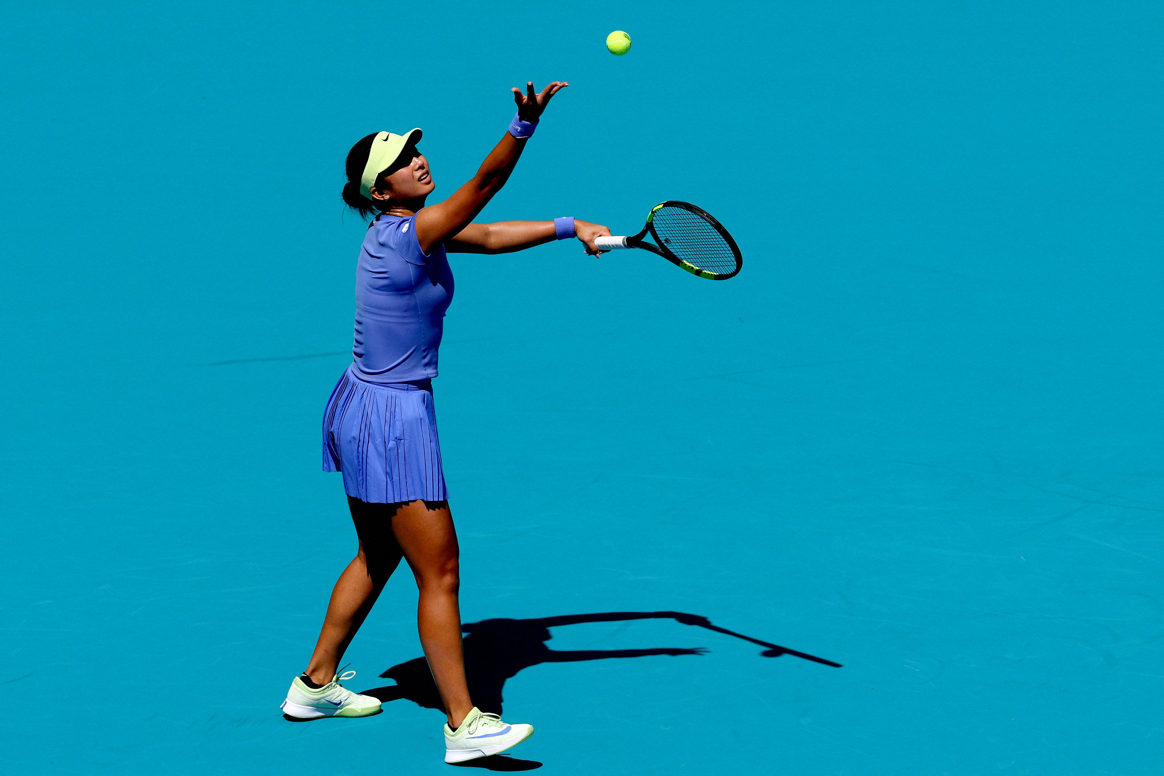 Peak performance: Eala staying laser-focused in Miami Open