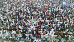 Eid'l Fitr celebration QC Circle