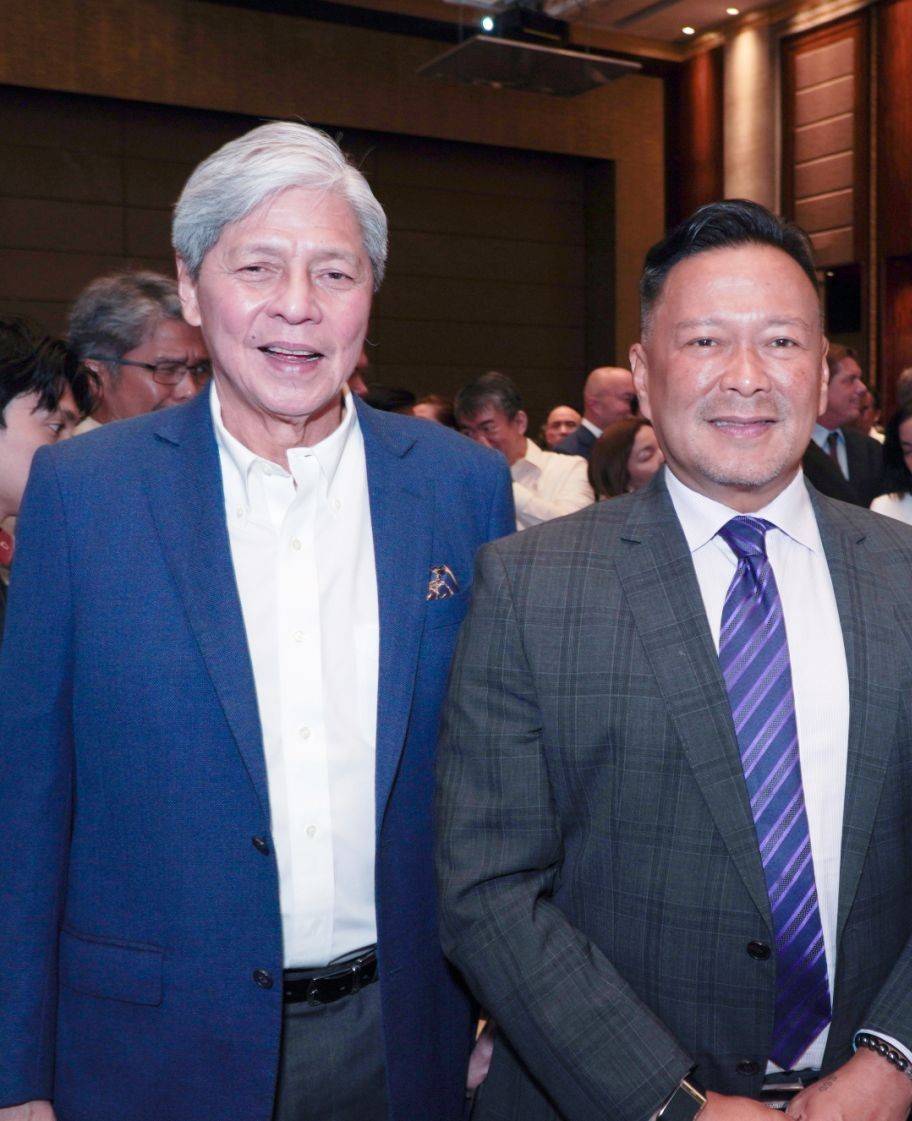 GREGGY Araneta and Senator JV Ejercito.