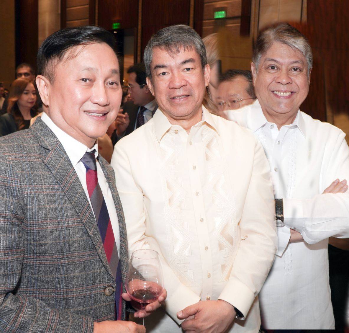 FORMER Senator Francis Tolentino, former Senator Koko Pimentel and Senator Kiko Pangilinan.