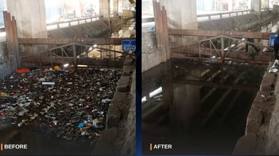 4,500m³ NCR drainage cleared of debris