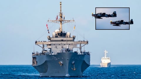 Mla holds maritime drills with U.S.