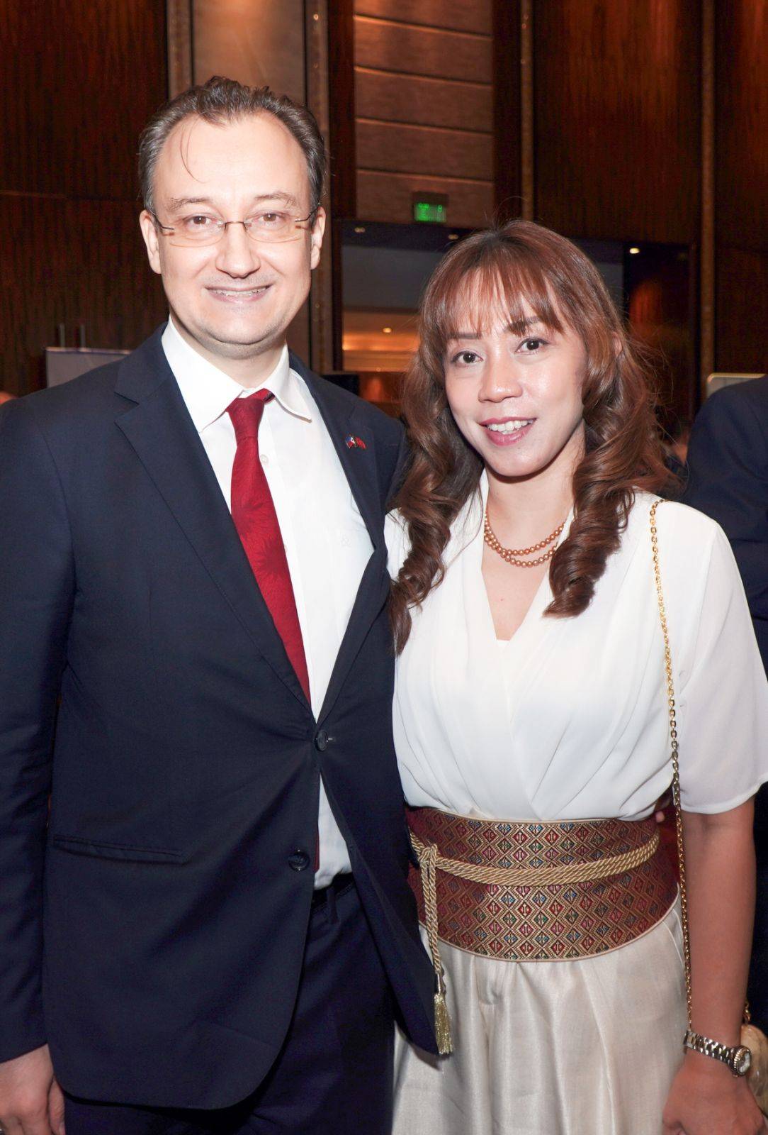TURKISH Ambassador Niyaki Evren and Madam Indri Akyol.