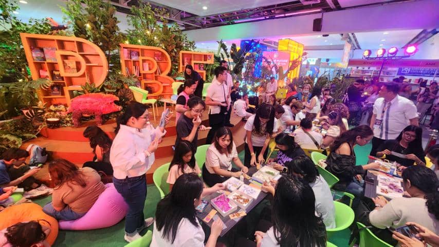 KIDS and parents participating at the diverse array of workshops.