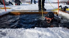 Divers learn polar water exploration