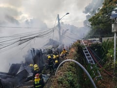 30 families displaced in UP Campus fire
