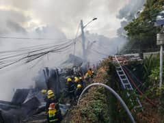 30 families displaced in UP Campus fire