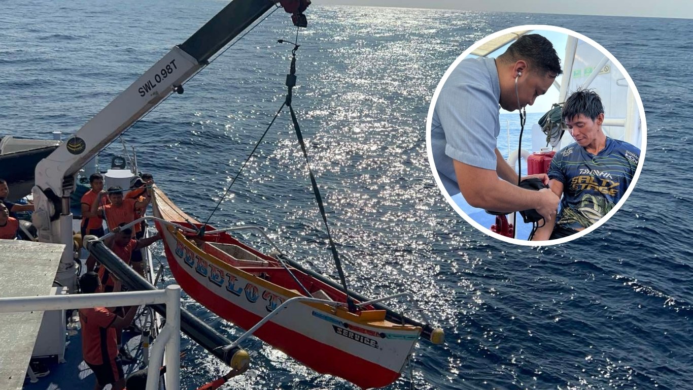 Fisherman rescued after 5 days at sea