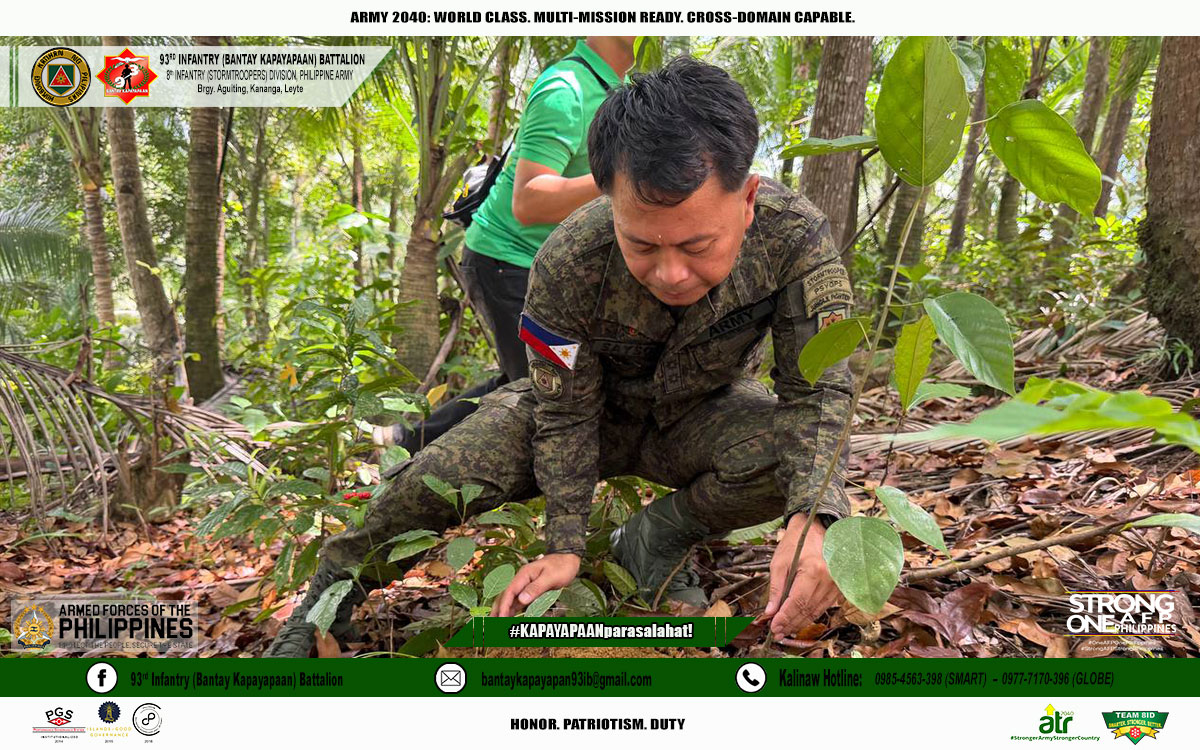 Army unit launches 1M-tree planting drive in Leyte, Biliran