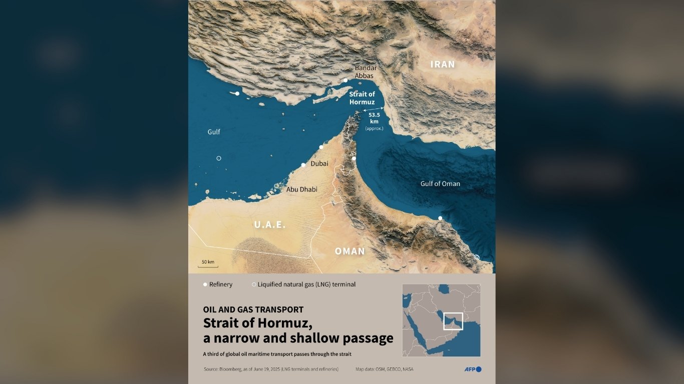 Trump threatens Iran: Open Hormuz 
or burn