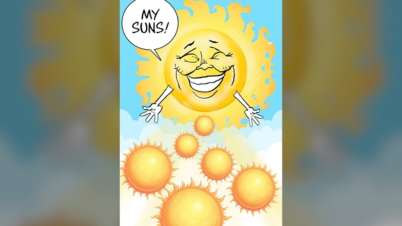 What 7 suns aligned?