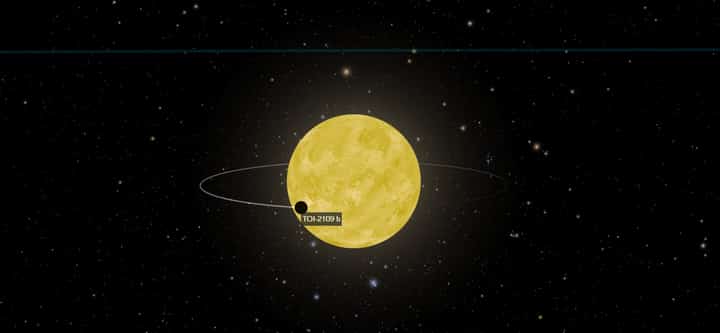 Ultra-hot planet completes orbit in just 16 hours