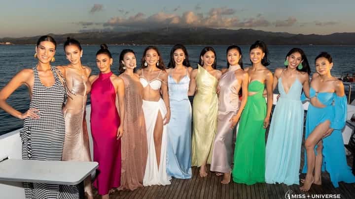 2026 Miss Universe PH delegates in Boracay