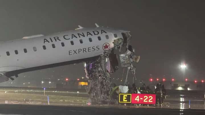 'Incident' between plane, vehicle halts flights at New York's LaGuardia