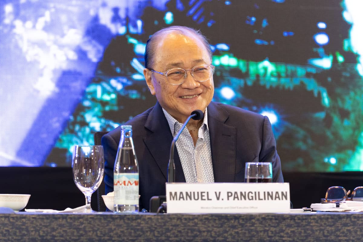 MERALCO Chairman and CEO Manuel V. Pangilinan