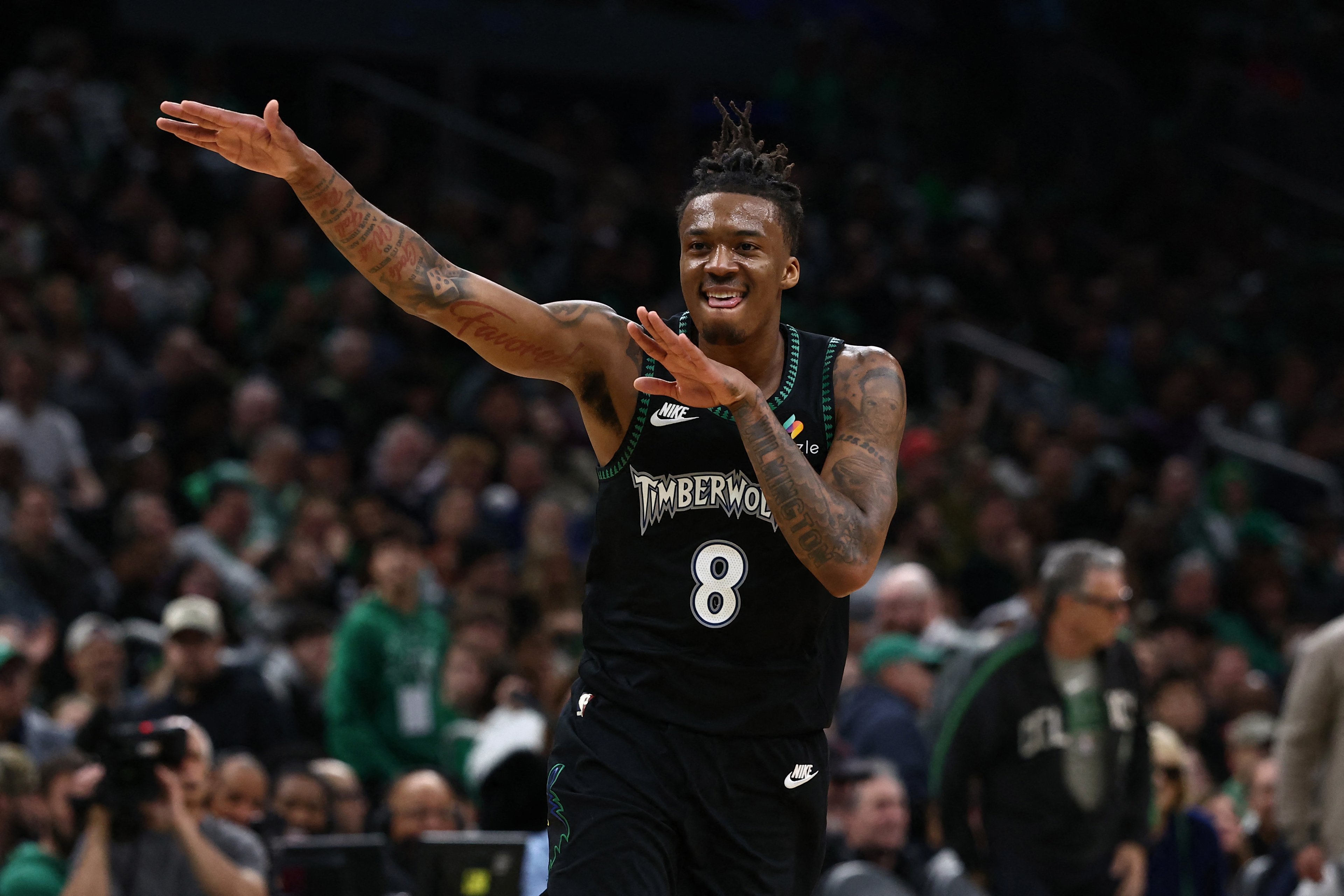 Crippled Wolves rally past Celtics