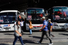 Bus stations prepare for the Holy Week exodus