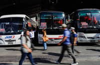 Bus stations prepare for the Holy Week exodus