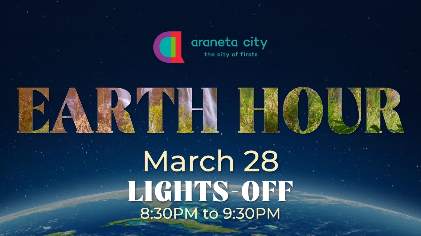 Araneta City: Earth Hour