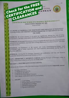 Barangay in Baguio waives fees for official documents